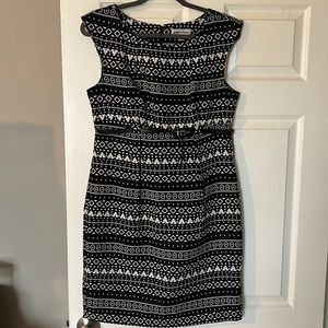 Black and White Dress